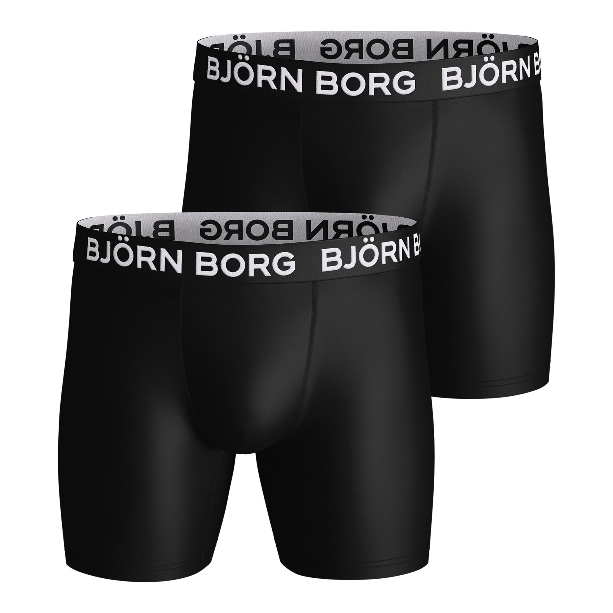 Björn Borg Sports Microfiber Boxer 2-Pack Funktionskalsonger