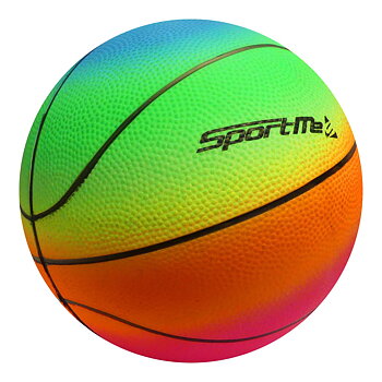Sportme Regnbågsboll Basket Stor Plast Boll