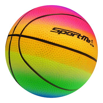Sportme Regnbågsboll Basket Stor Plast Boll