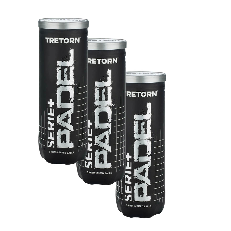 Tretorn Serie+ Padelboll 3-pack