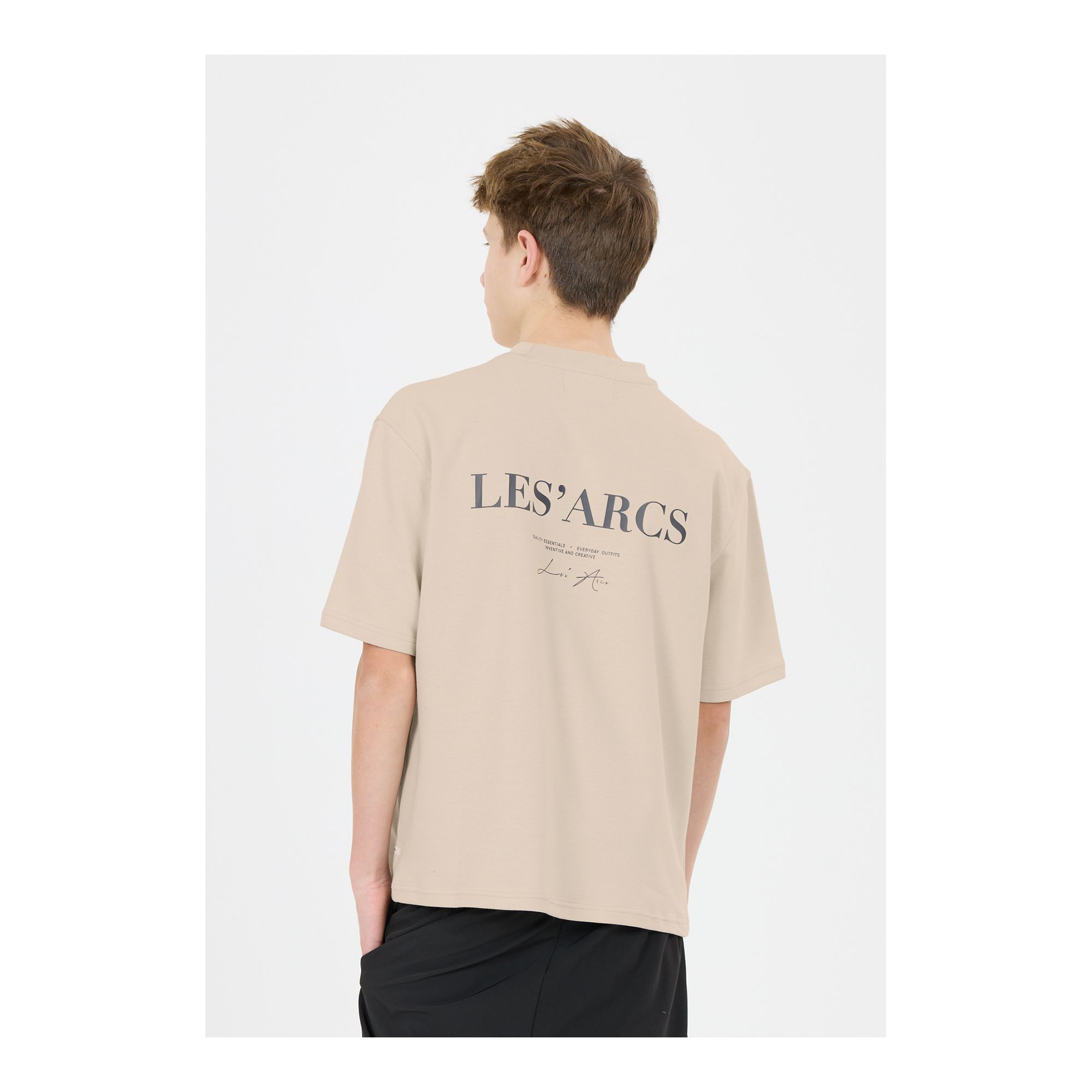 Les'arcs Eynan Graphic S/S Tee Youth Girl Tränings-T-Shirt - 4