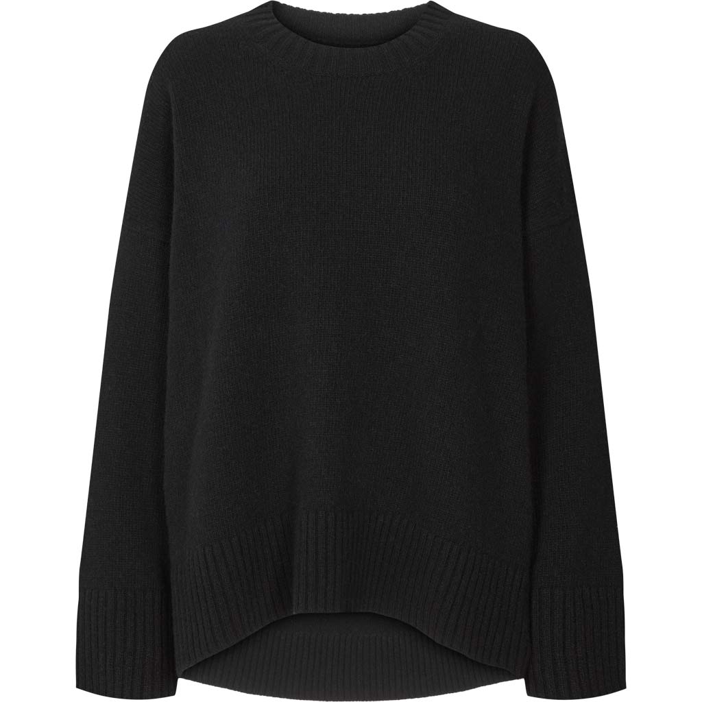 Gai+Lisva, Vigga wool sweater, black - 7