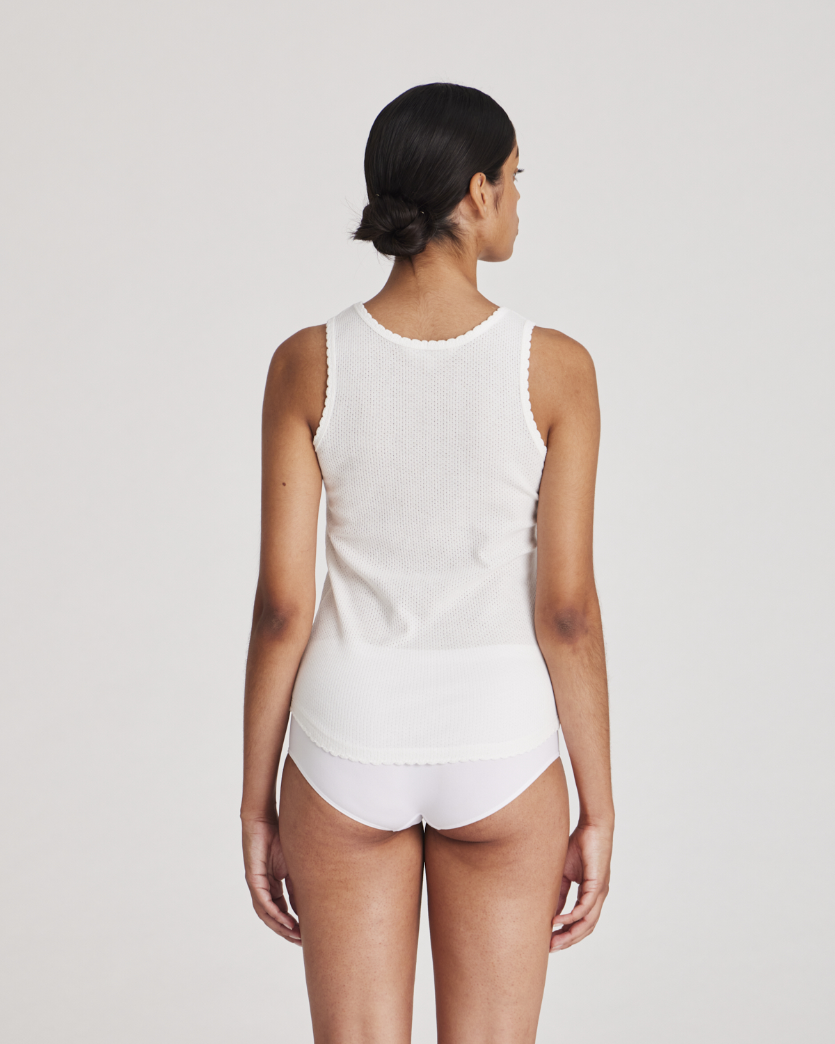 Gai+Lisva, Mille bomulls top, vit - 4