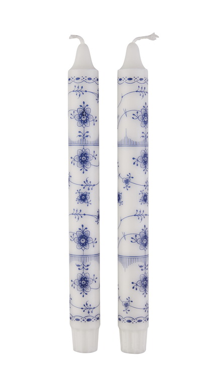 Candle, Royal Copenhagen, Blue Fluted