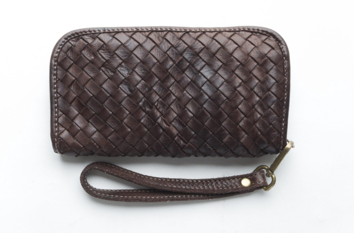 CasaComo Italian leather clutch , Milan - 3