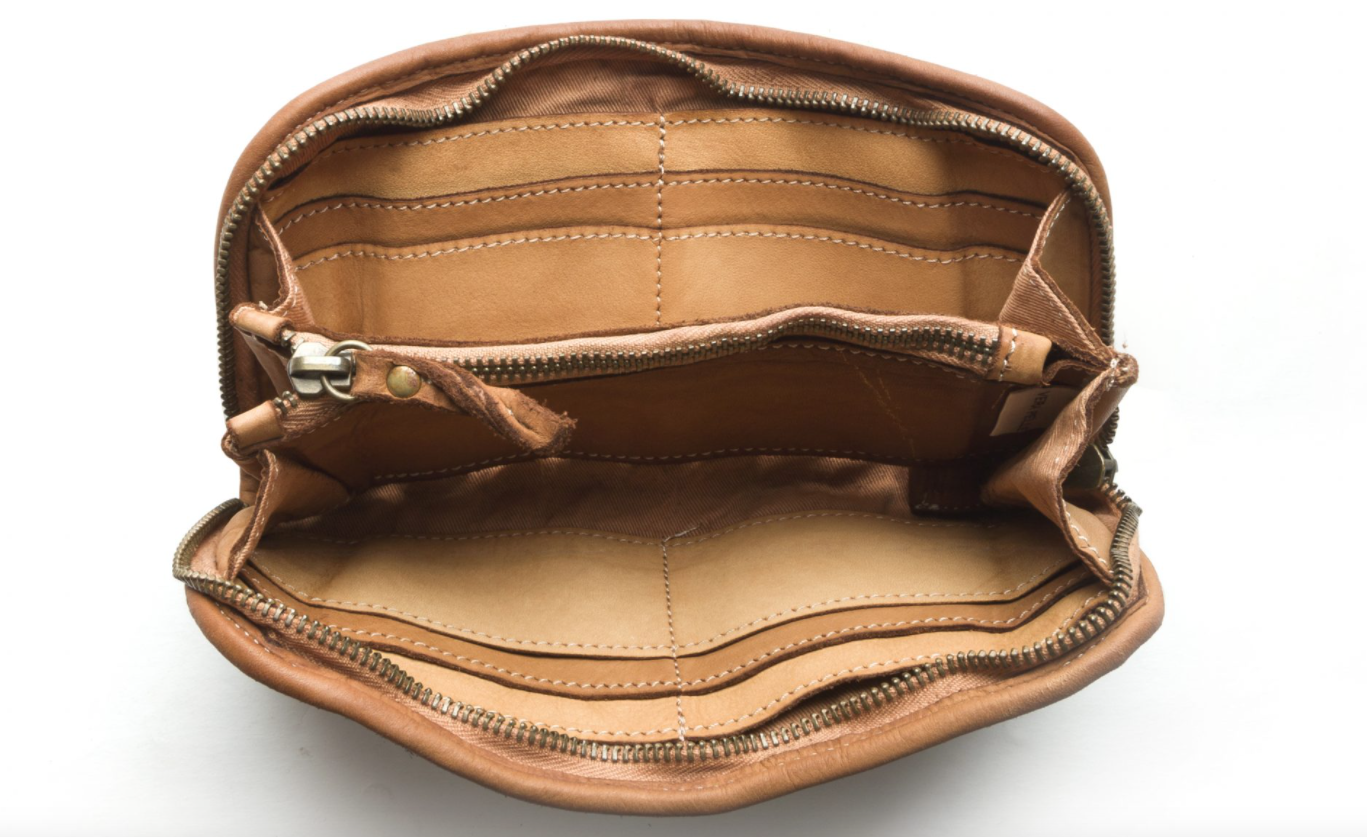 CasaComo Italian leather clutch , Milan - 2