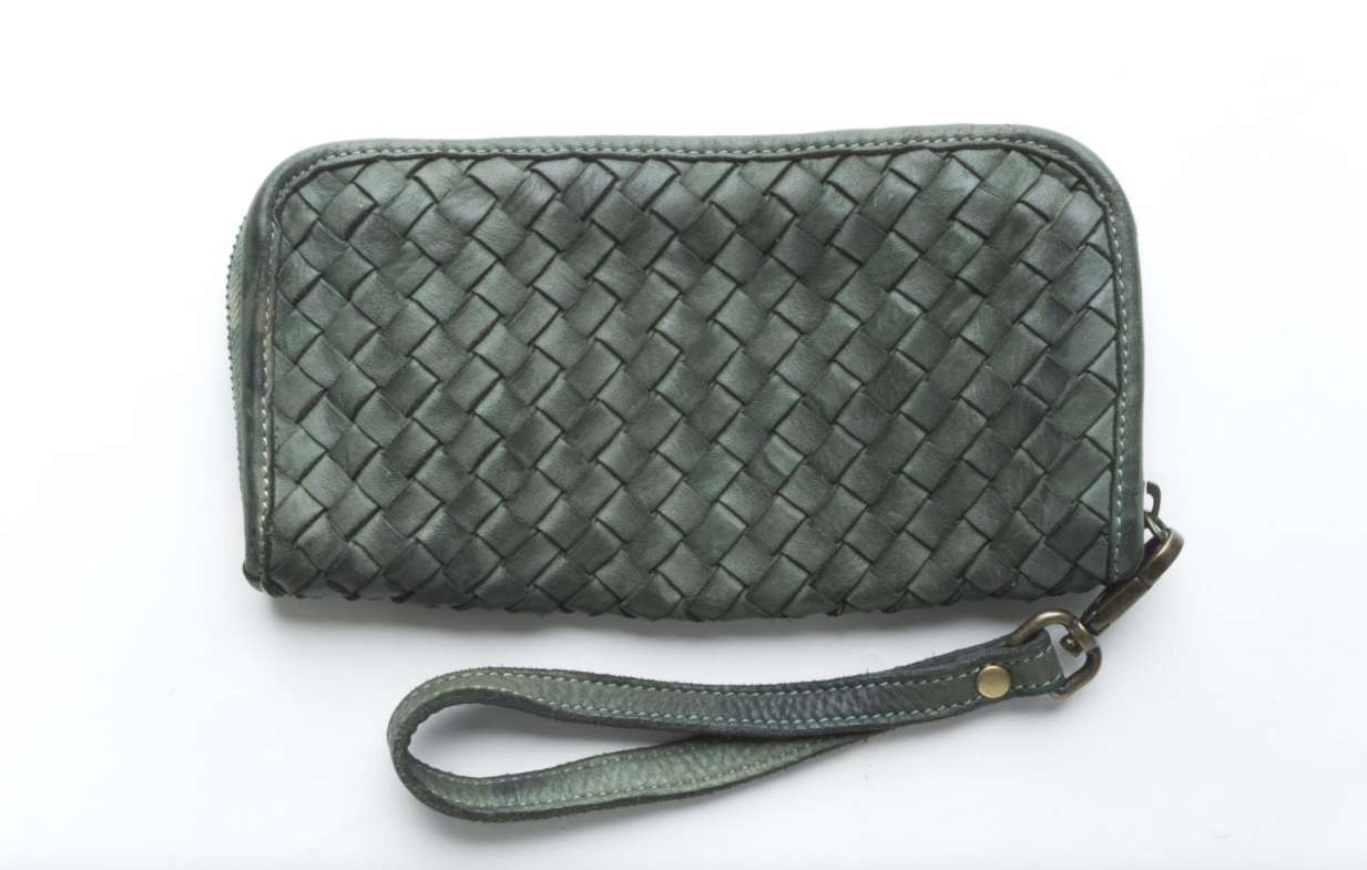 CasaComo Italian leather clutch , Milan - 6