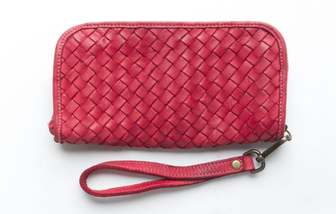 CasaComo Italian leather clutch , Milan - 4