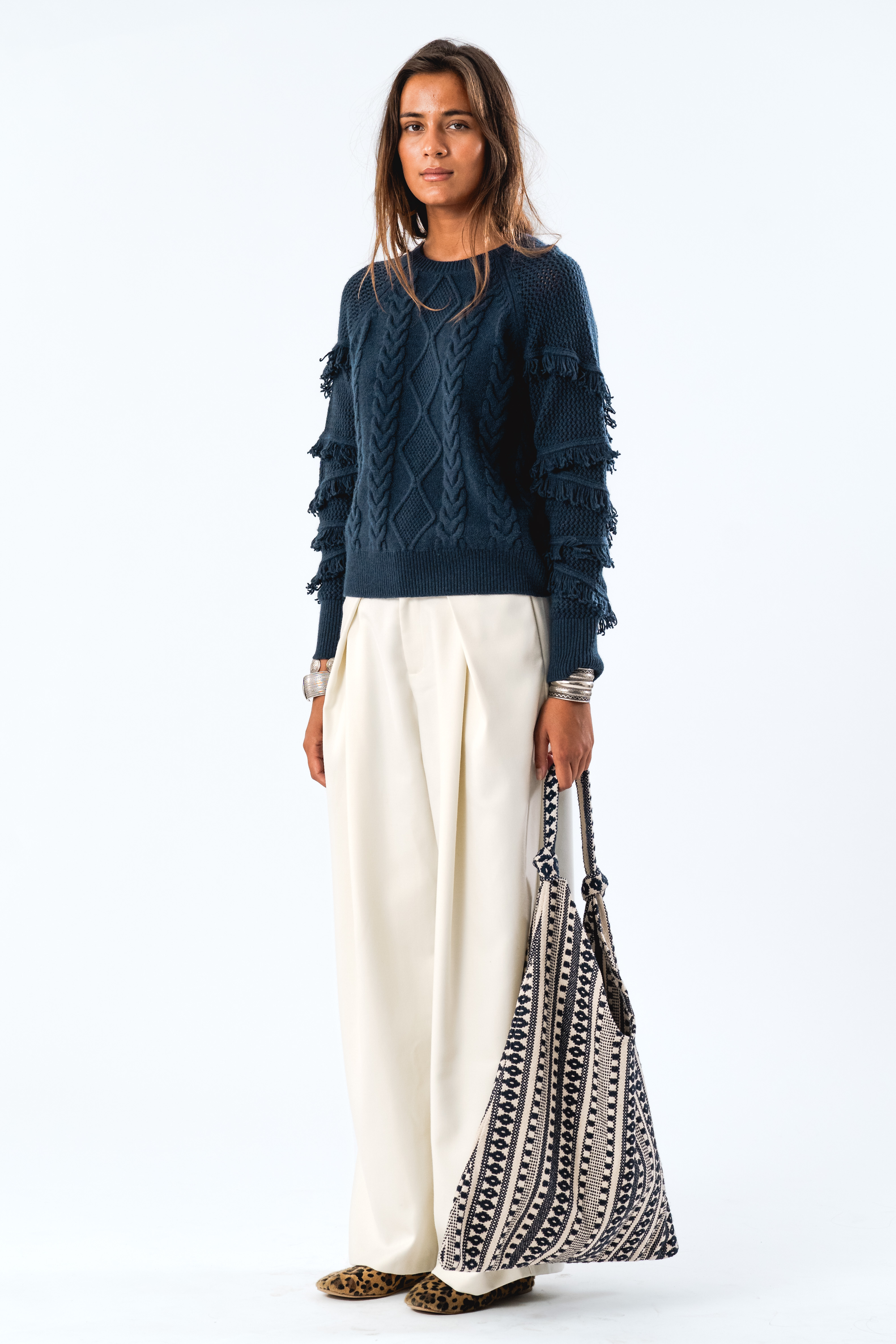 Lollys Laundry, TayLL Hobo bag, blue/beige - 3