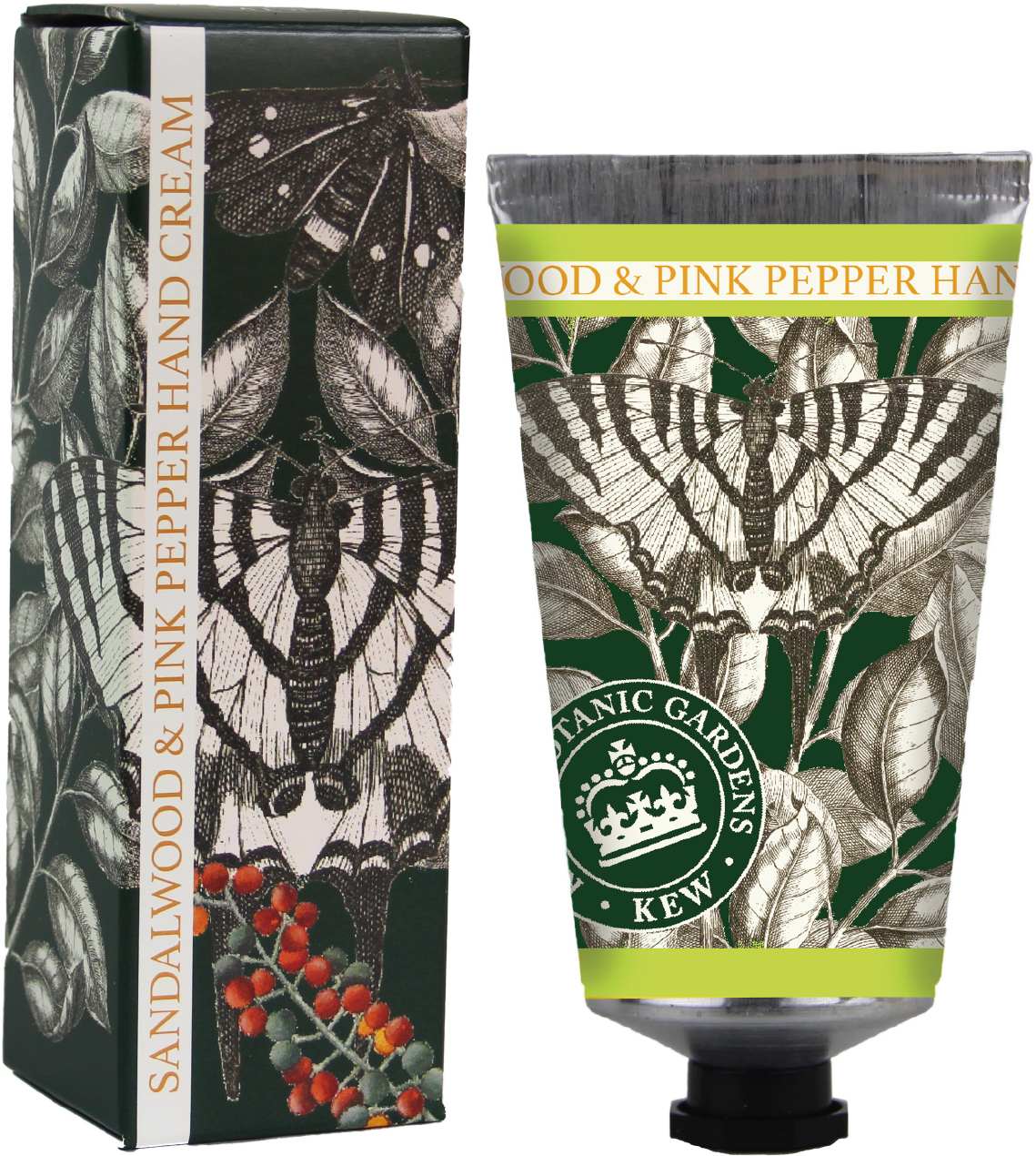 KEW Garden Sandalwood & Pink Pepper handkräm