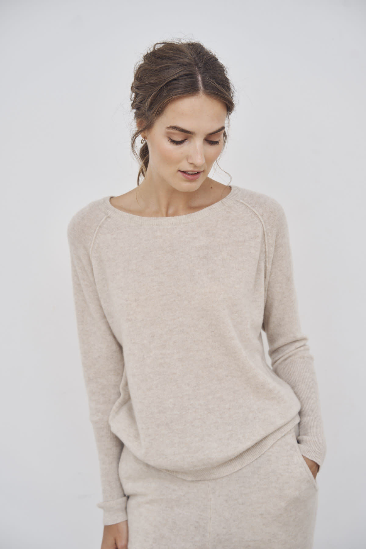 Care by Me, FAITH Cashmere sweater, black - 2