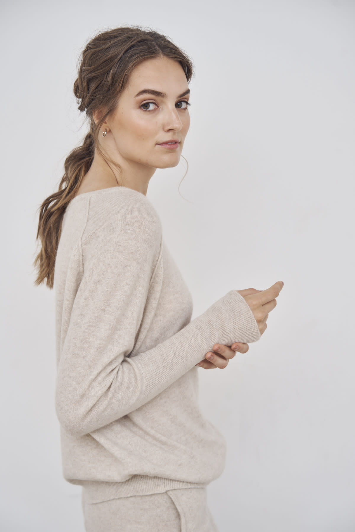 Care by Me, FAITH Cashmere sweater, black - 5