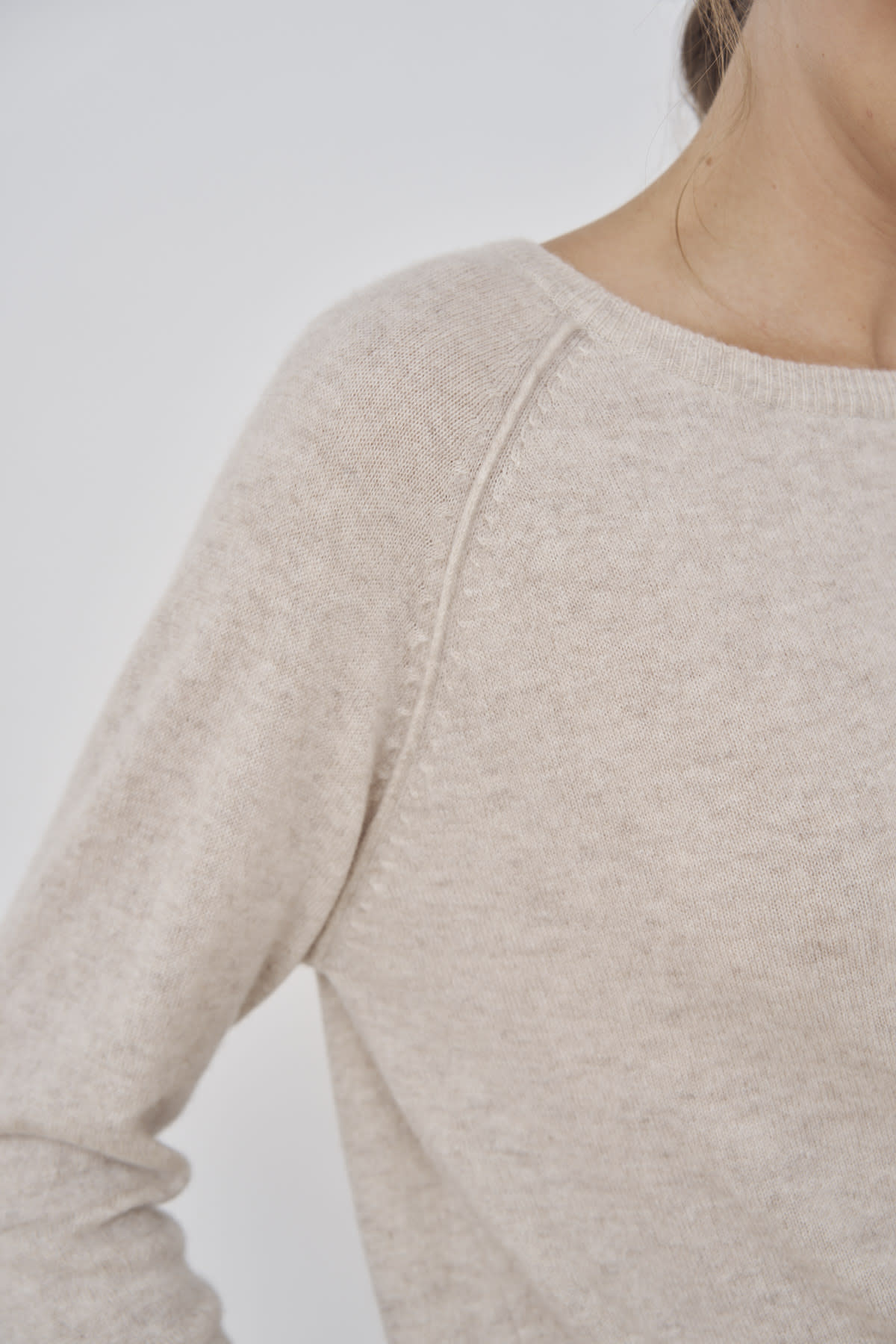 Care by Me, FAITH Cashmere sweater, black - 3