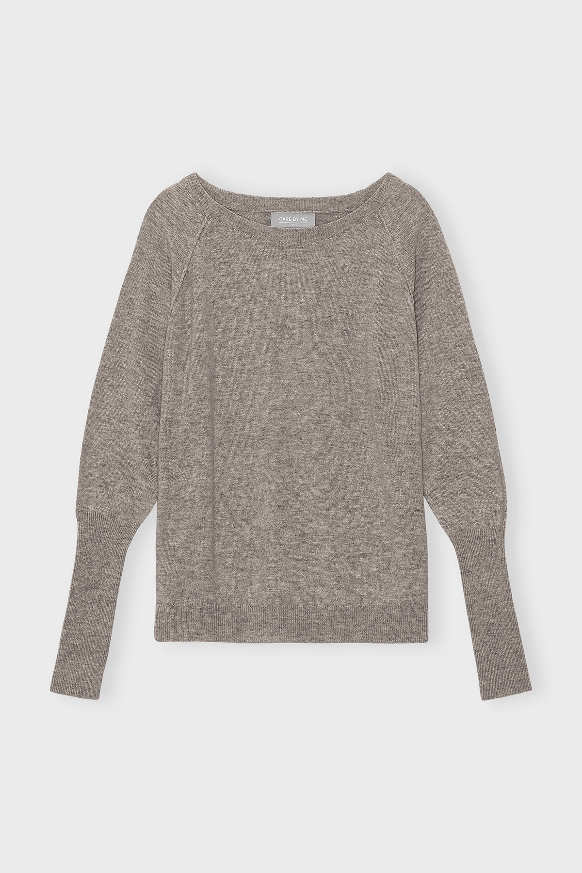 Care by Me, FAITH Cashmere sweater, dark beige