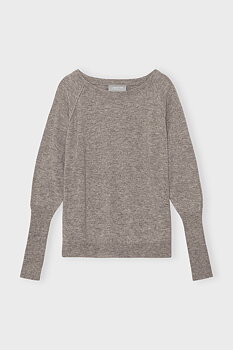 Care by Me, FAITH Cashmere sweater, dark beige
