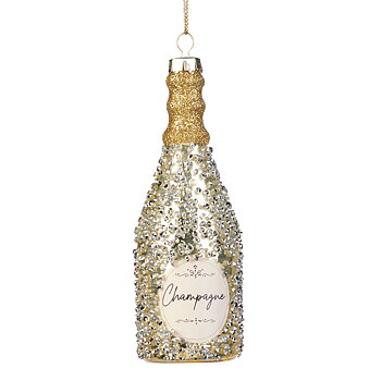 Julekugle, Champagne, guld