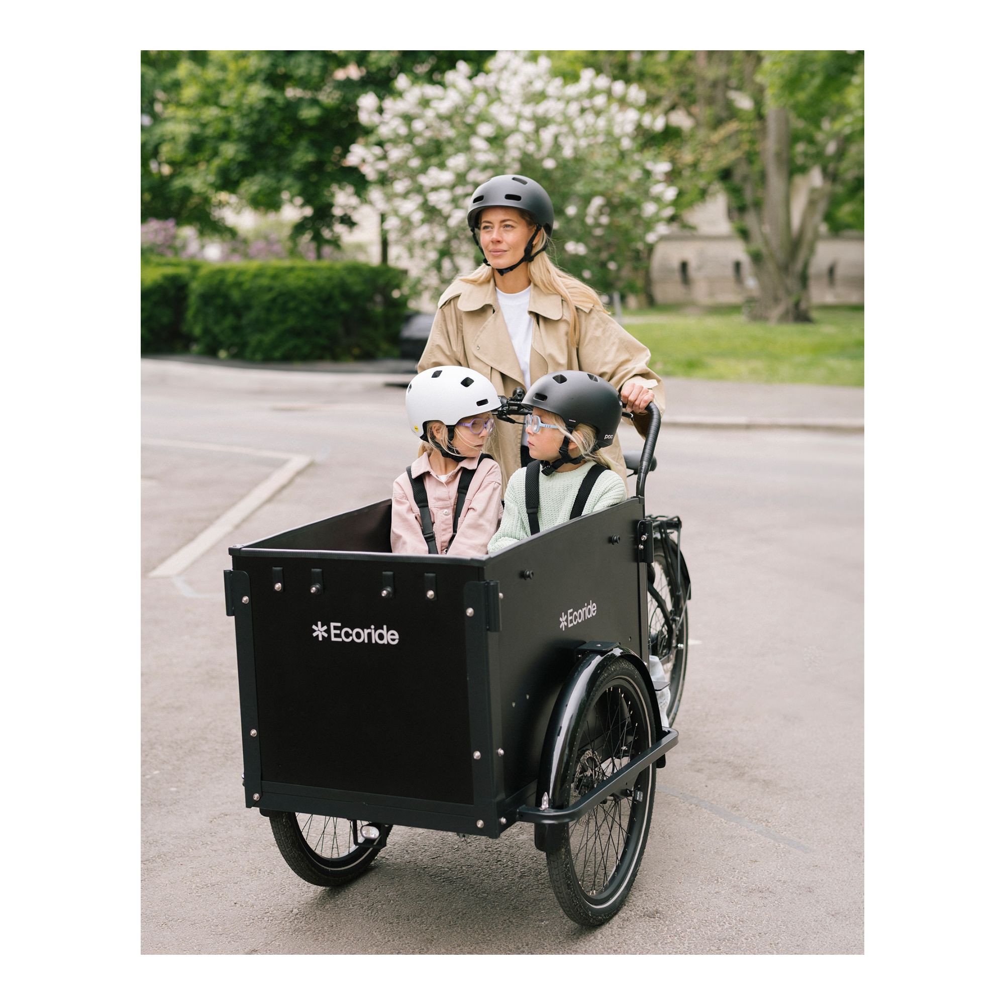 Ecoride Loader 401 Mittmotor, Kejda, Skivbroms Elcykel Lådcykel - 4