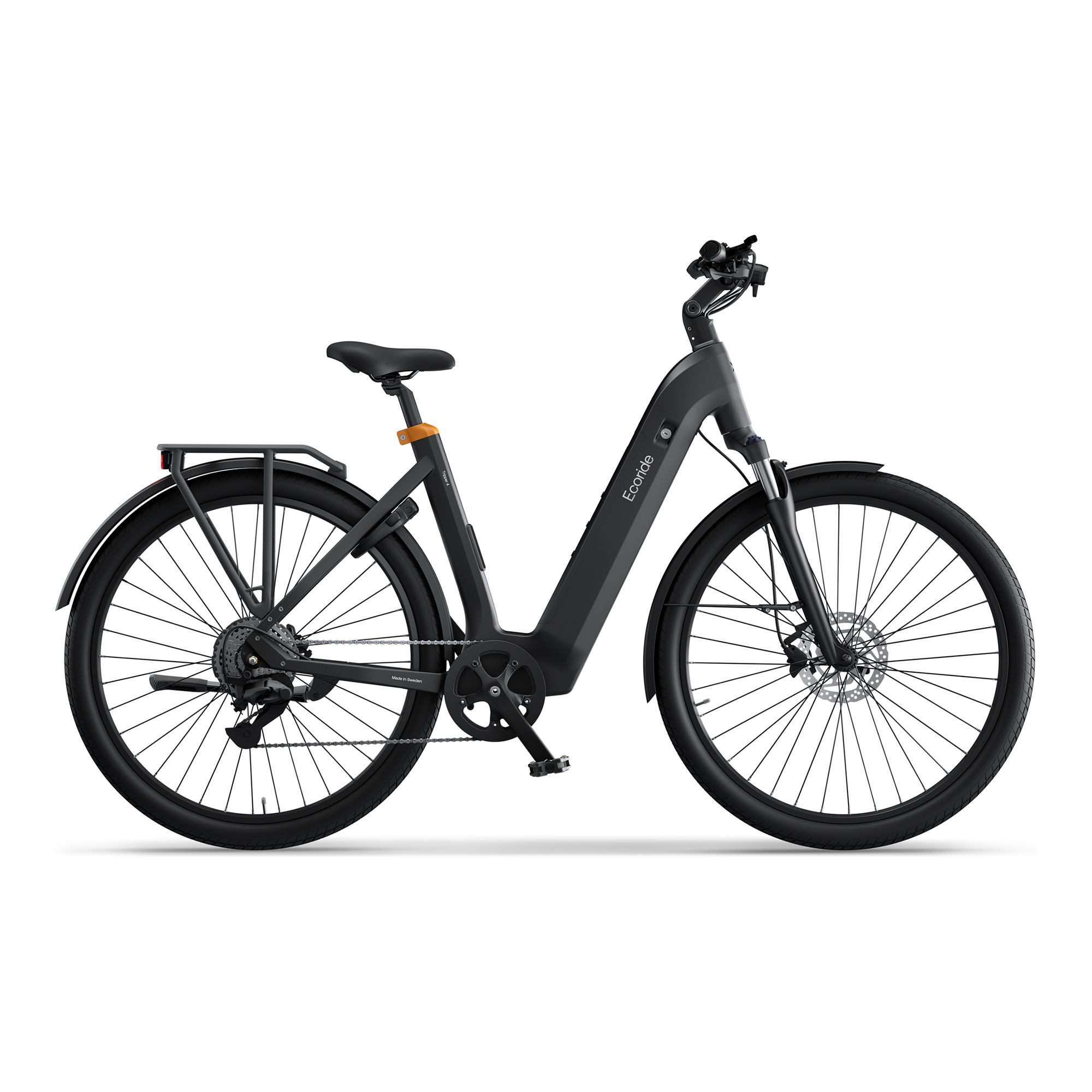 Ecoride Tripper 4, Hub, Low, Cues 9 El-Cykel Sport - 2