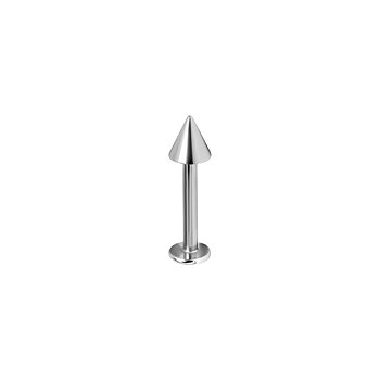 Liten labret med spets - 1,2 mm - stål