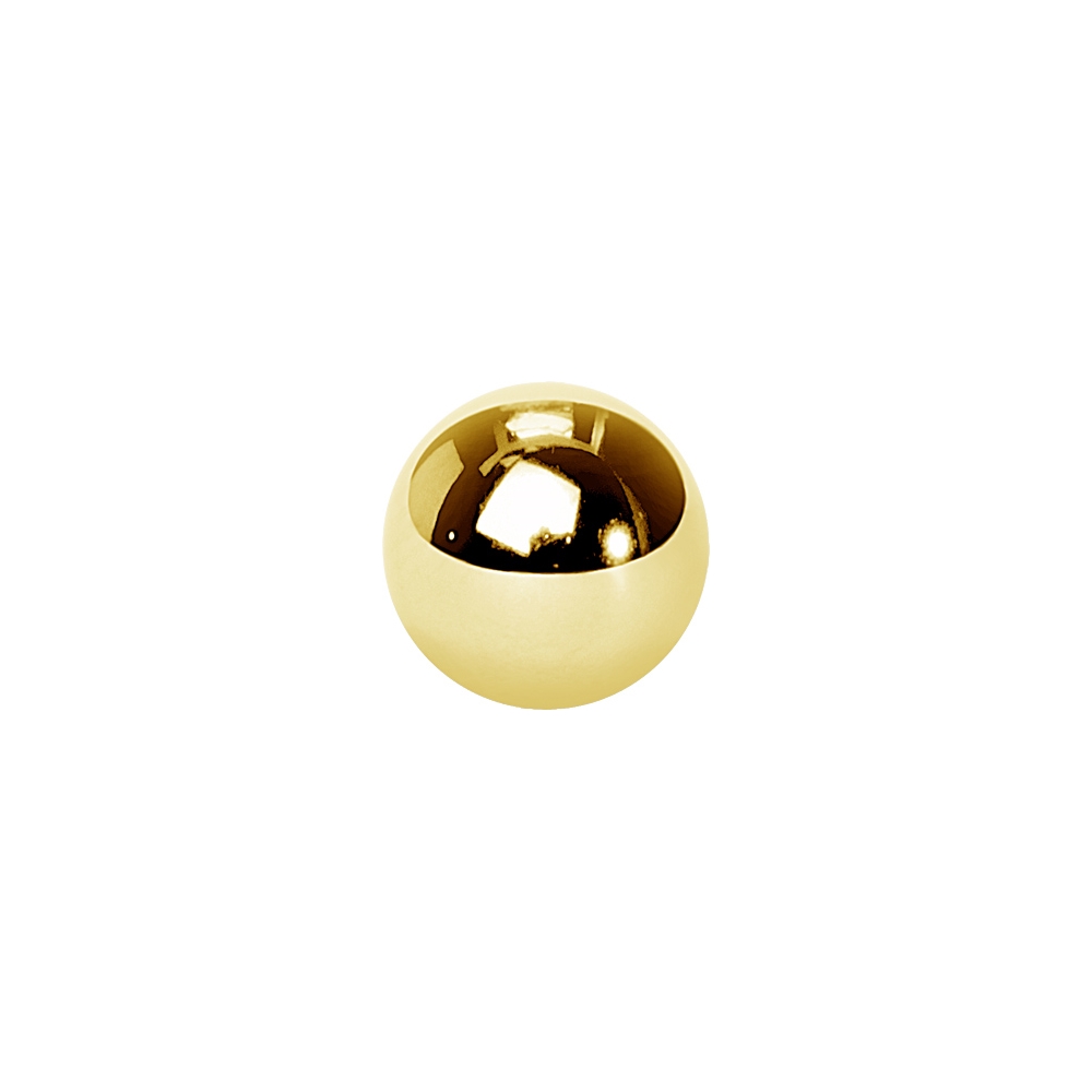 Extrakulor - 1,2 mm - 3 & 4 mm - Guld