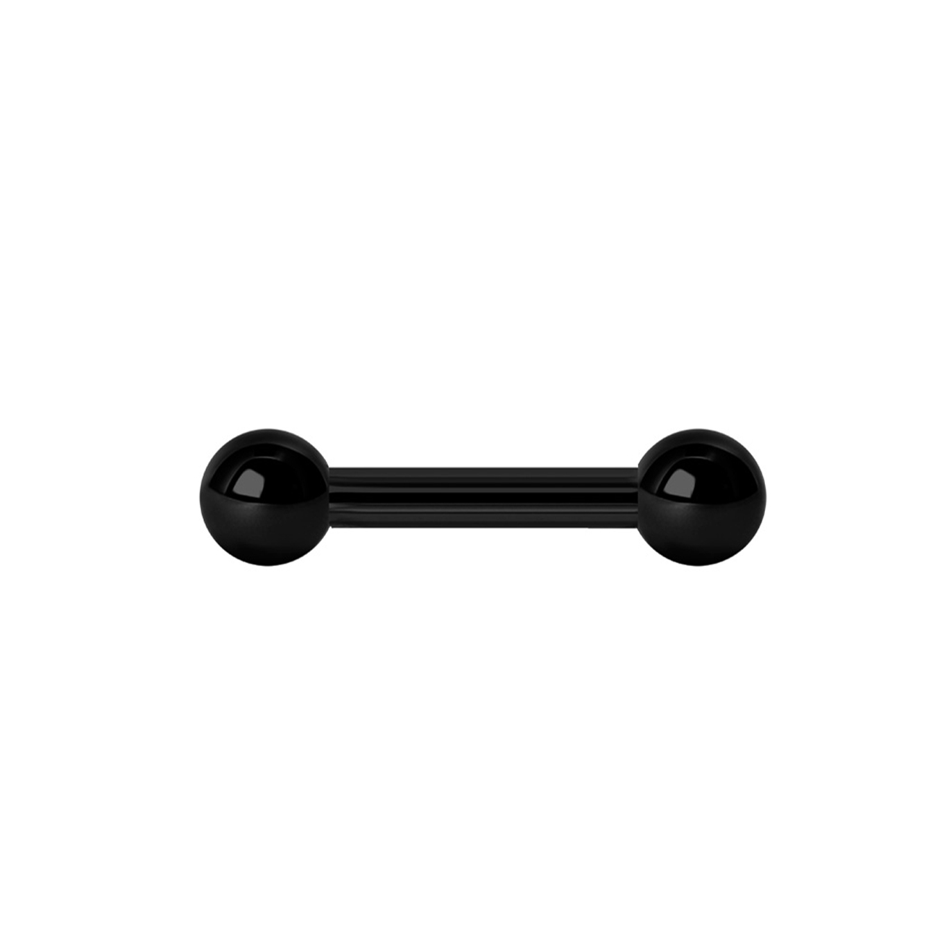 Barbell - 1,6 mm - 5 mm - Svart