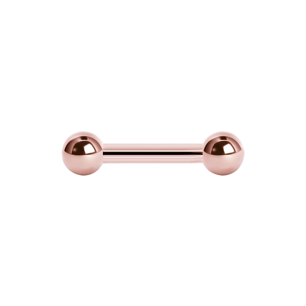 Barbell - 1,6 mm - 5 mm - Roséguld