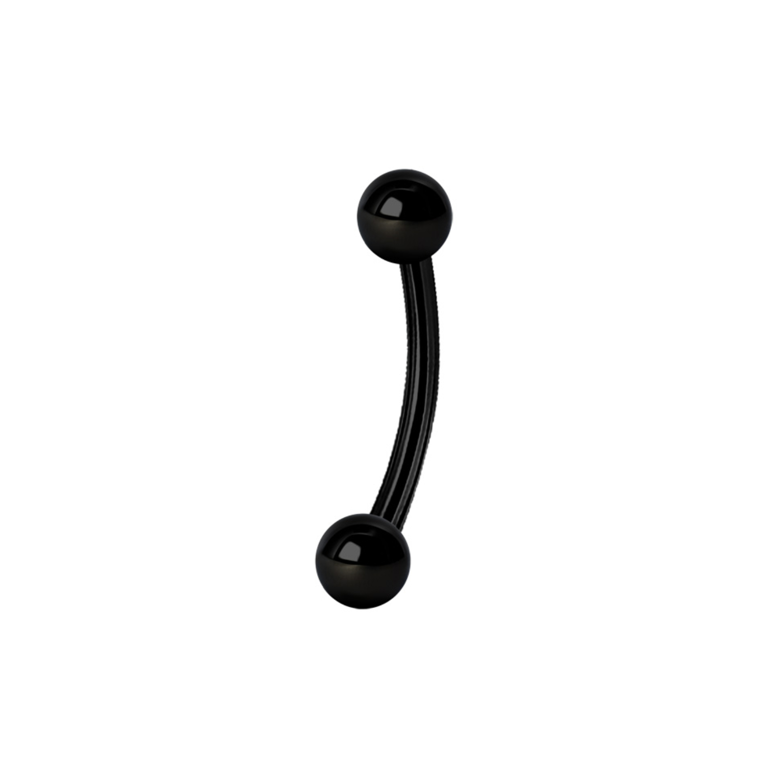 Micro banana - 1,2 mm - 3 mm - svart