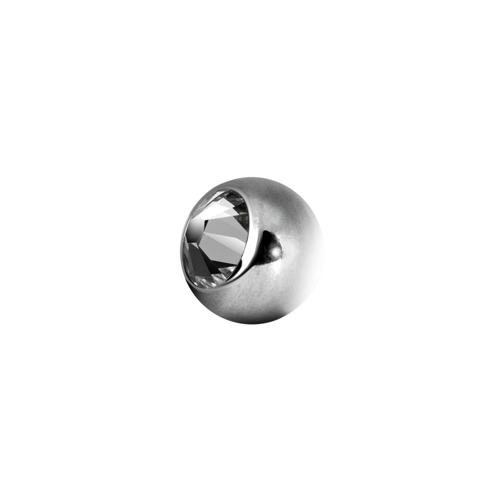 Extrakristall - 1,2 mm - 2,5 mm -  Vit kristall