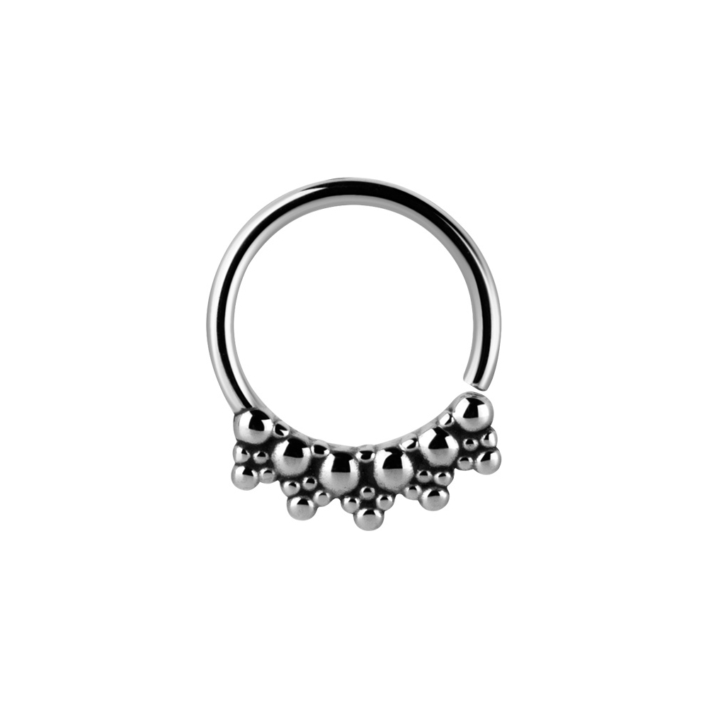 Piercingring (07)  - 0,8 mm - 7 mm