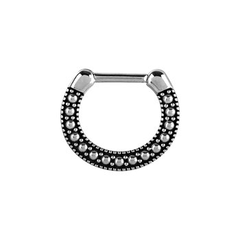 Clicker med bohemiskt mönster- 1,6 mm - kirurgstål