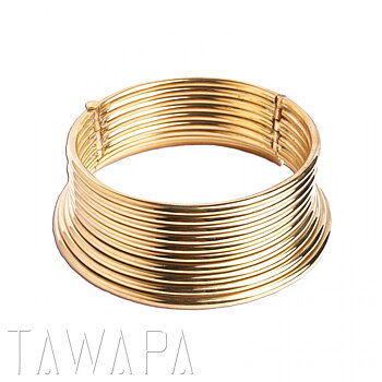 Tawapa - Halsband i mässing - karen