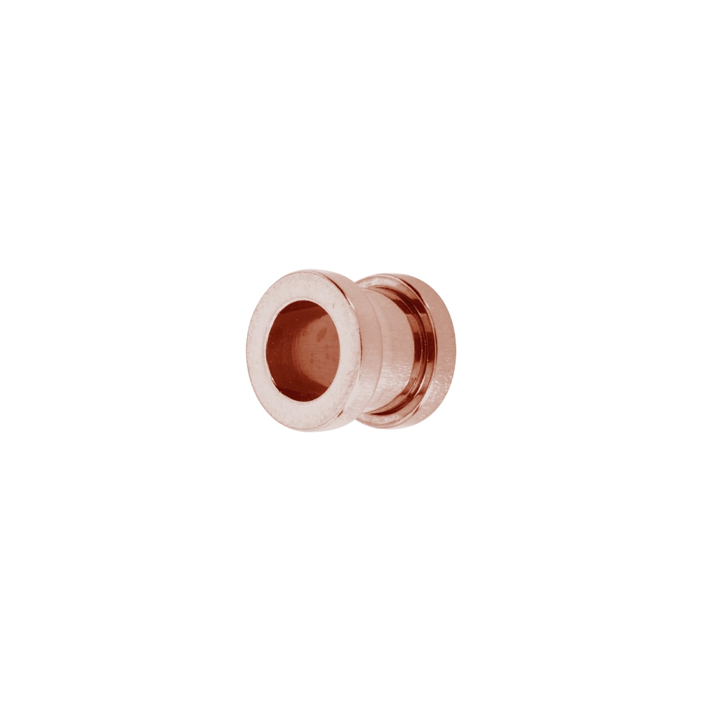 Fleshtunnel - Mindre - 3-10 mm - stål - roséguld - 4