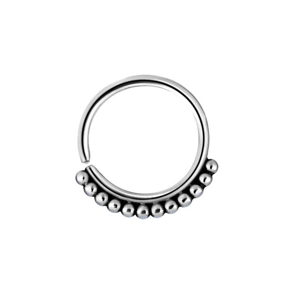 Ring - tribalring - 1,2 x 10 mm - kirurgiskt stål