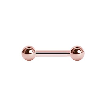 Barbell - 1,6 mm - 4 mm - Roséguld