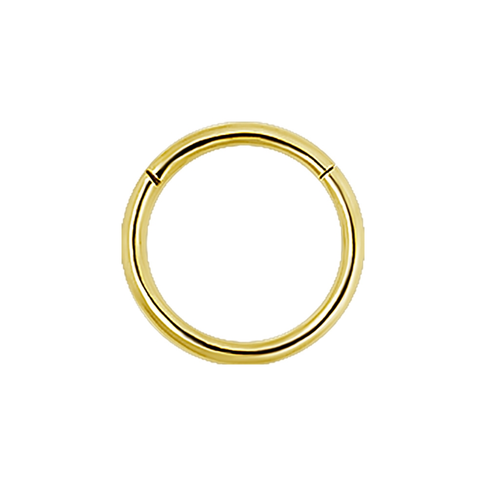 Clicker - 1,2 mm x 8 mm - 18 K guld