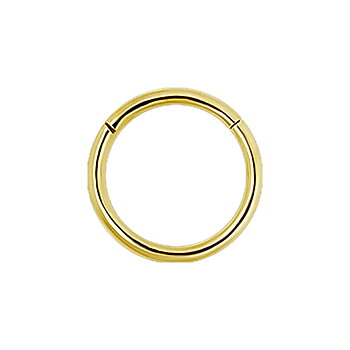 Clicker - 1,2 mm x 8 mm - 18 K guld