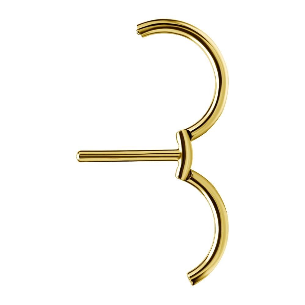 Piercingsmycken - bröstvårta - guld - 4