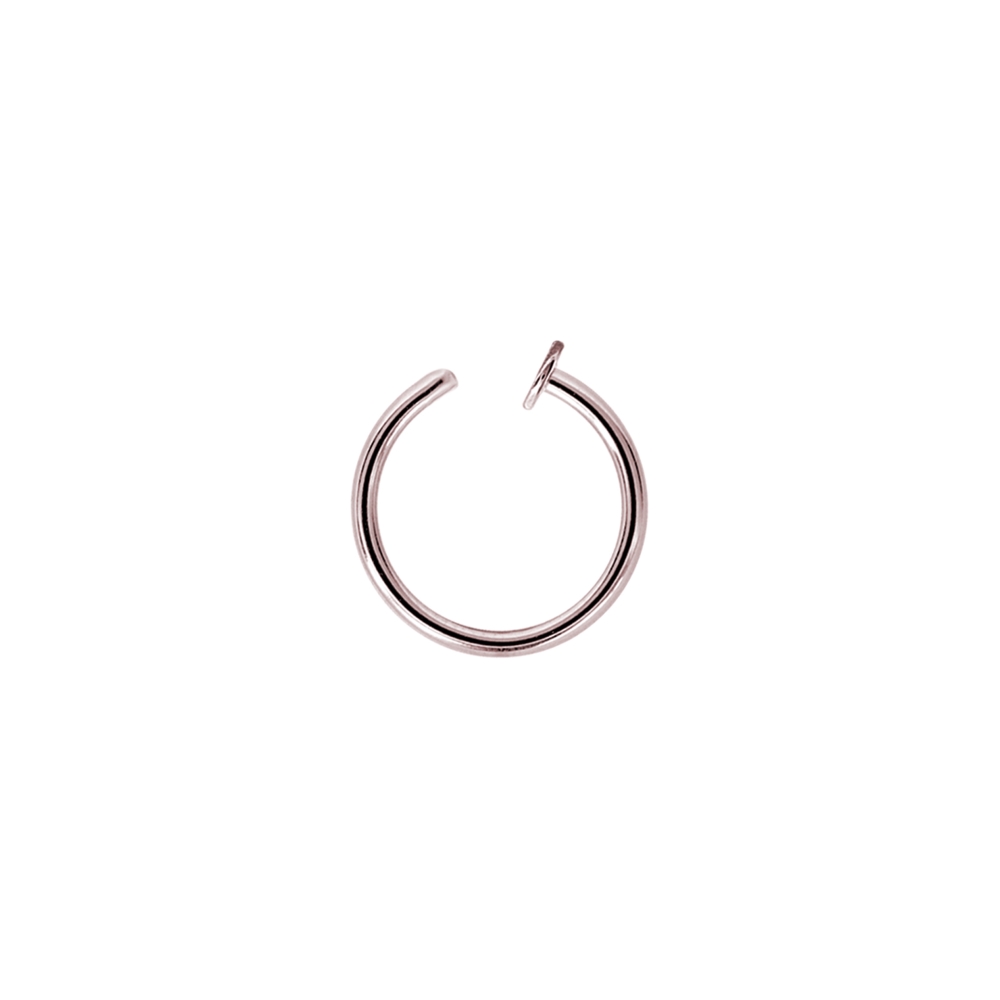 Open nosering - stoppring - roséguld
