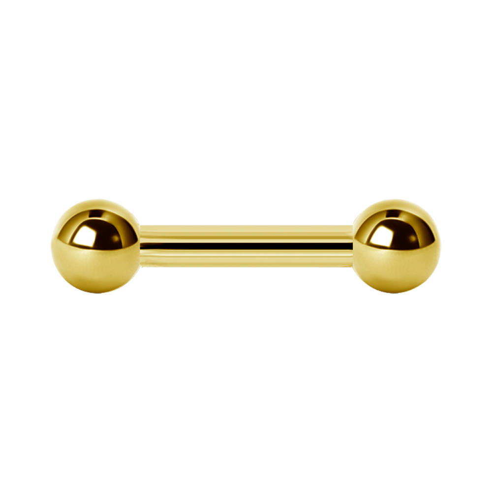 Barbell - 1,6 mm - 16 x 6- Guld