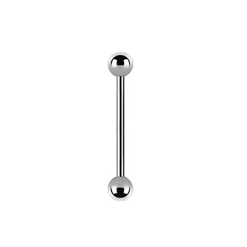 Invändigt gängad barbell - titan