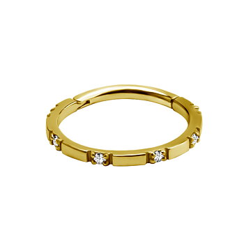 Clicker till conch - 24K guld PVD