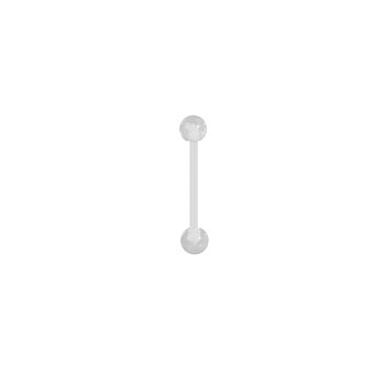 Barbell i medicinsk bioplast - 1,6 mm