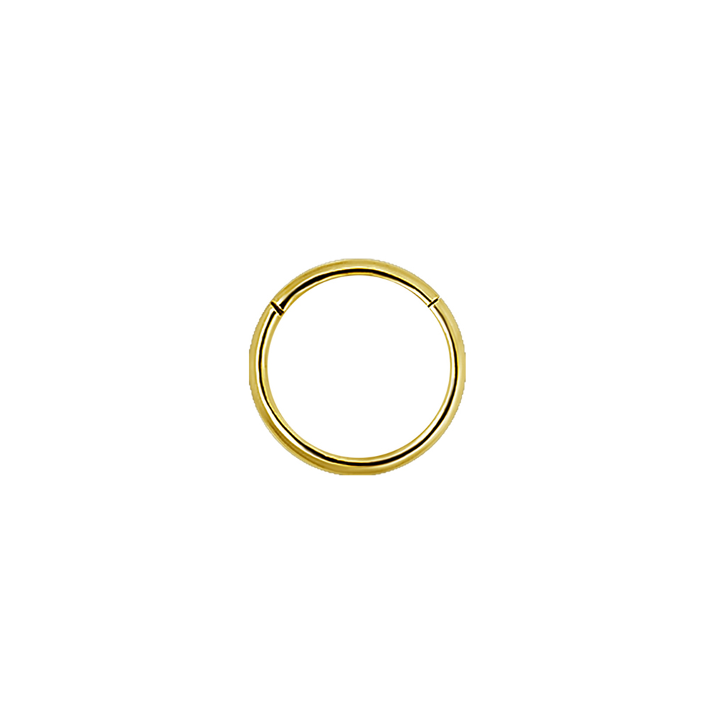 Clicker - 1 mm - 316L kirurgstål - 18K PVD