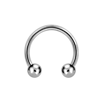 Hästsko barbell - 0,8 mm - stål