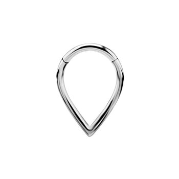 Clicker Oval i kirurgiskt stål