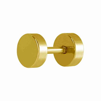 Töjning - fakeplugg - PVD guld 24K
