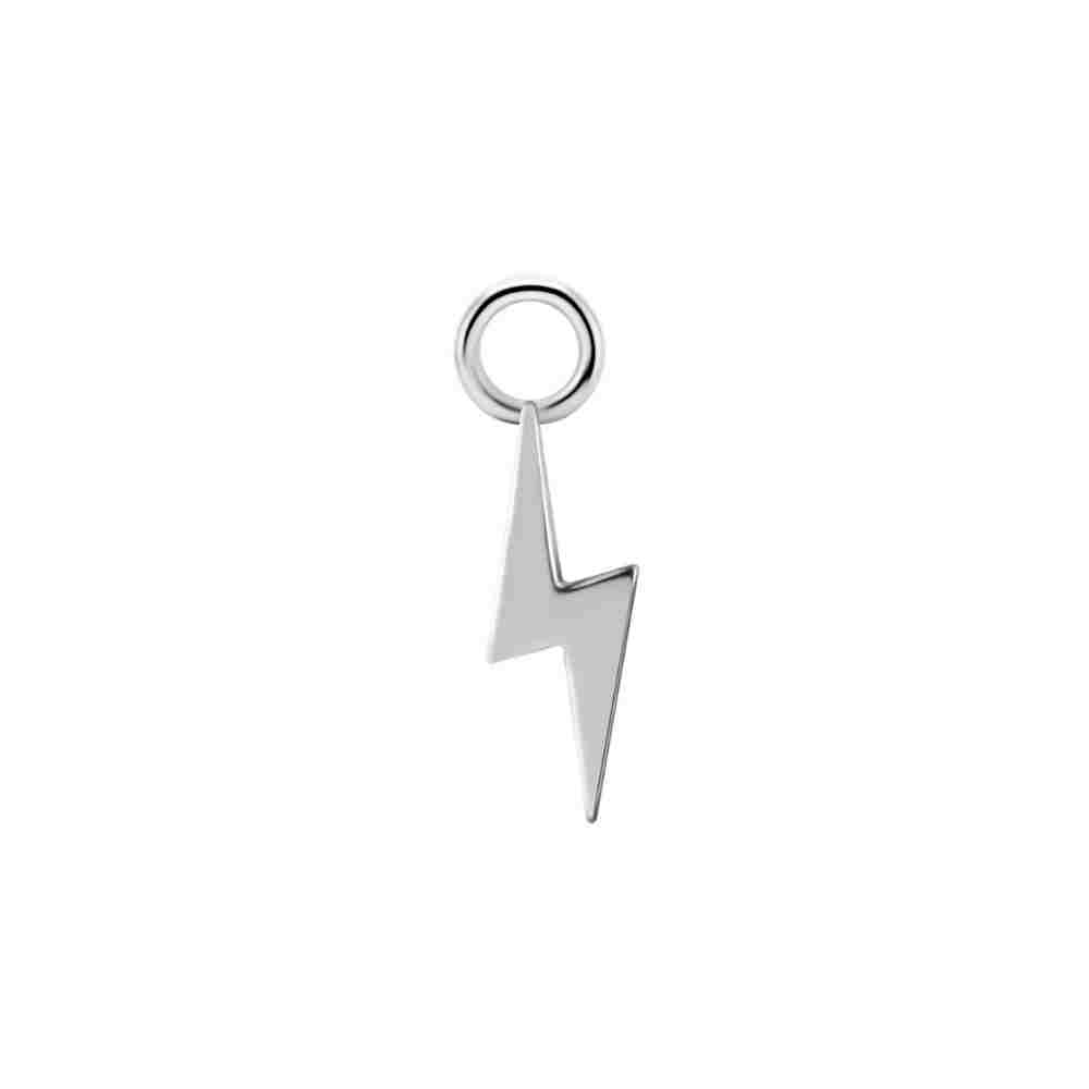 Hängsmycke till clicker - blixt charm - 316L kirurgiskt stål - 2