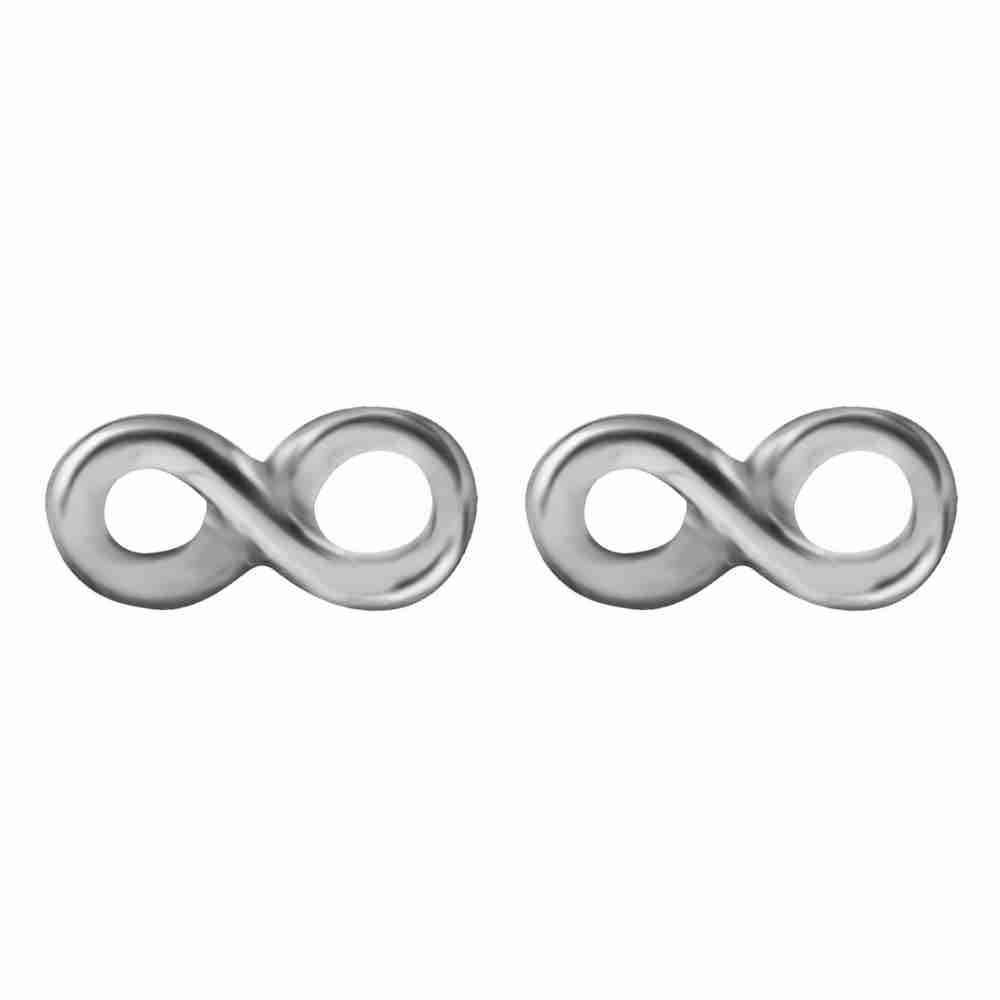 Örhänge - evighetstecknet - eternity - kirurgiskt stål - 2
