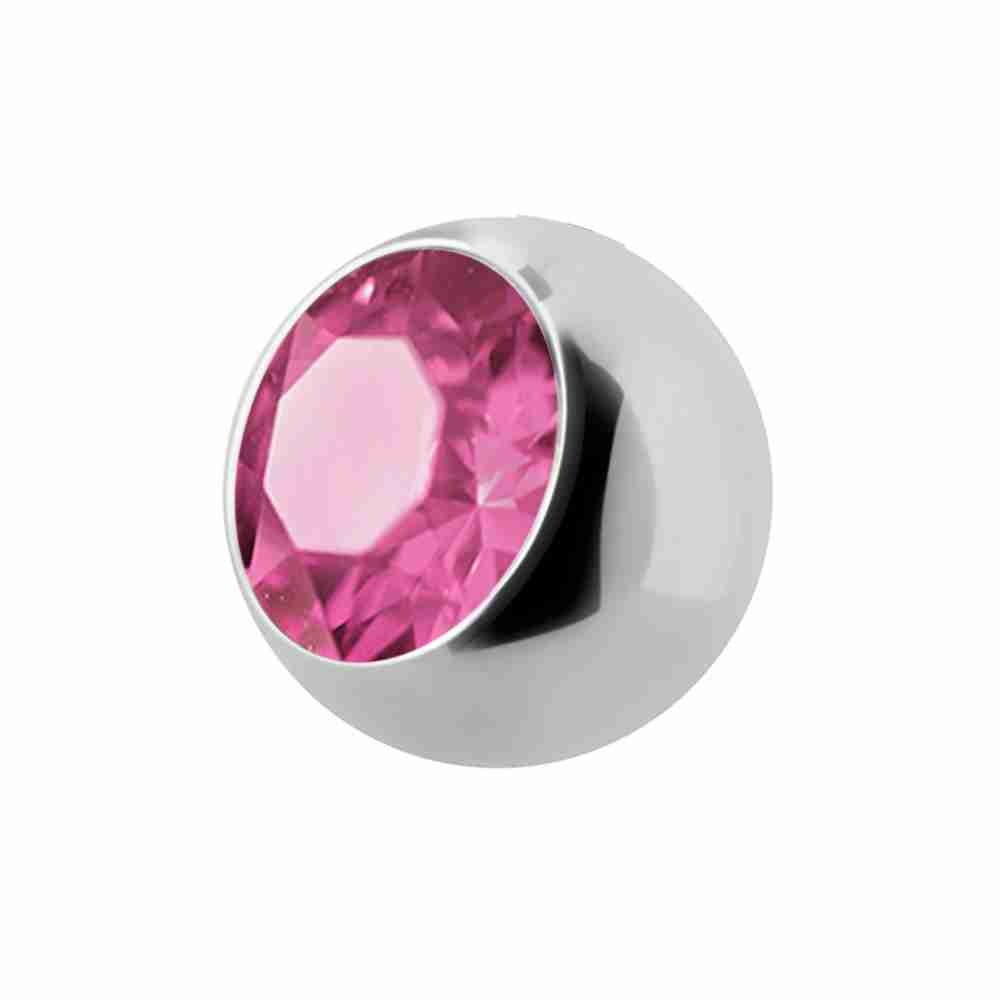 Extrakristall - 1,6 mm - Titan - rosa