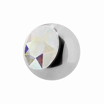 Extrakristall - 1,6 mm - Titan - regnbågsskimrande